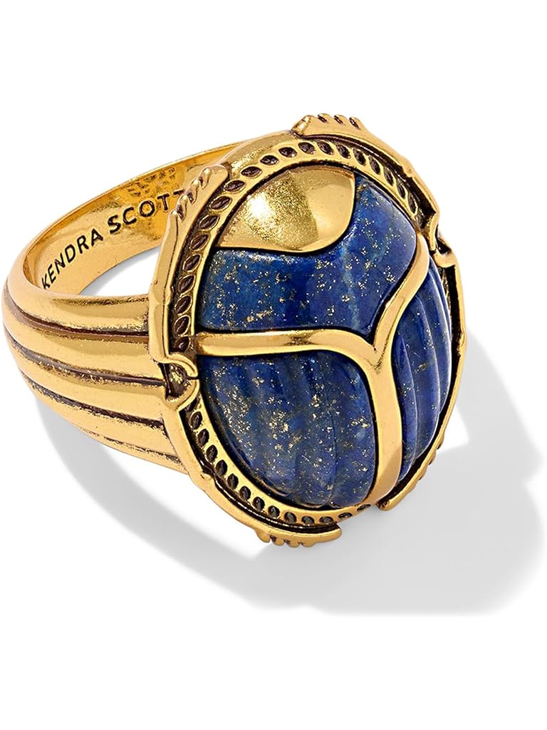 Gold Kendra Scott Catherine Statement Ring