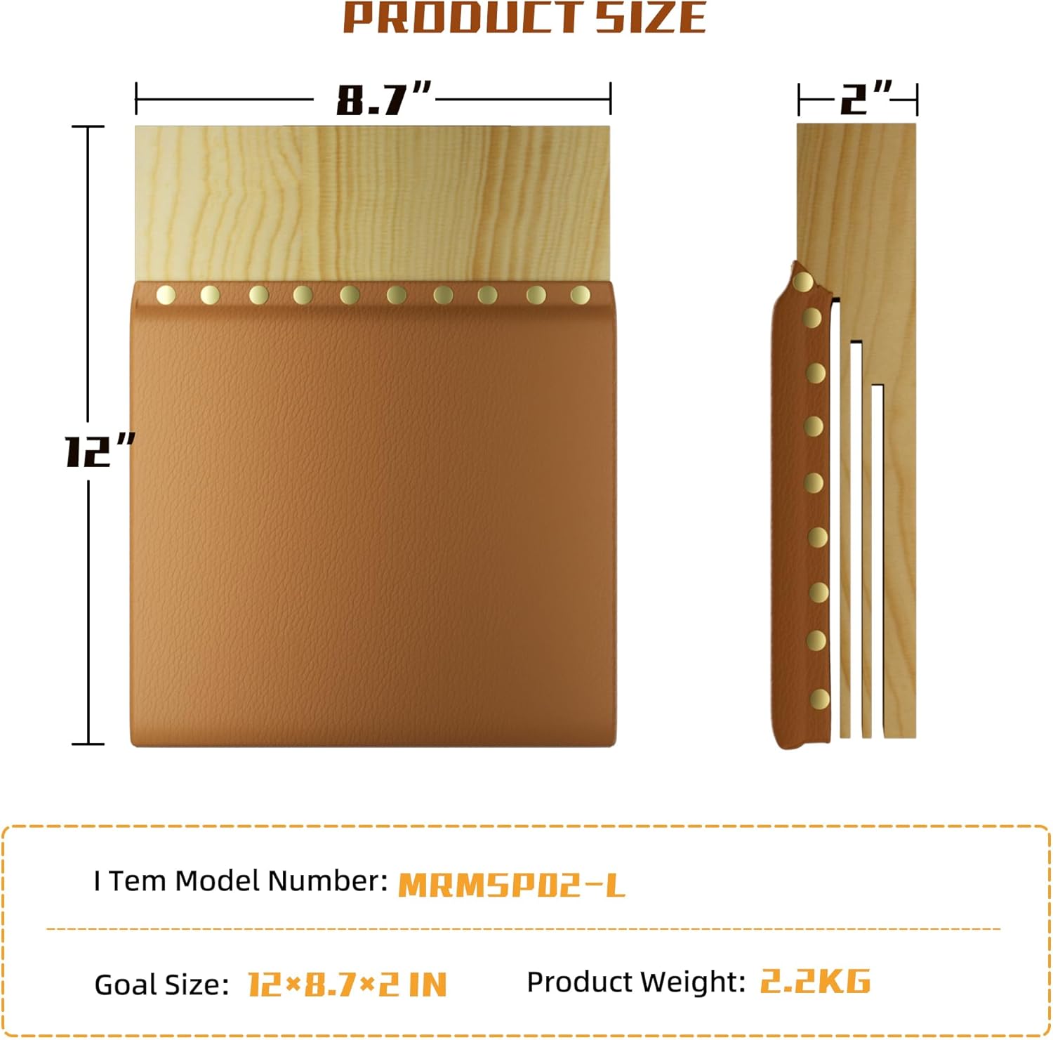 MR Clapper Makiwara 12”x9”, Makiwara Board Strike Pad, Makiwara Punching Board, Clapper Mount Punching Pad