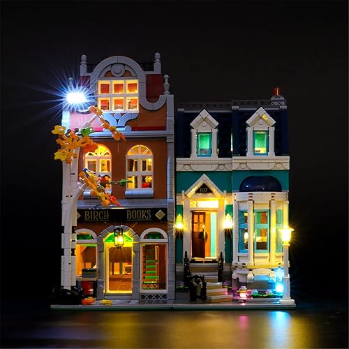 Miniatura 1 de LIGHTAILING Luz para Lego-10270 Creator Expert Bookshop - Kit de iluminación LED compatible con el modelo de bloques de construcción Lego - NO