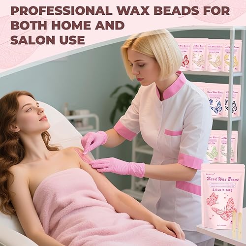 Miniatura 7 de Auperwel Kit de cera para la nariz, 3.53 oz de cera para la nariz, 20 aplicadores Blu, kit de depilación de fosas nasales para hombres y mujeres,