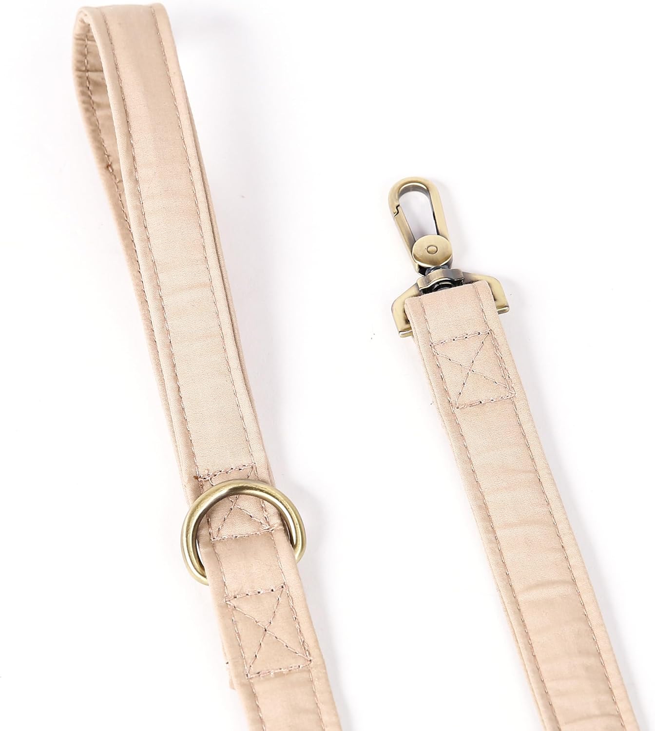 Organic Cotton Dog Leash for Small,Medium and Large Breed,Brass Hardware Pet Leash for Walking,Running and Training 6FT