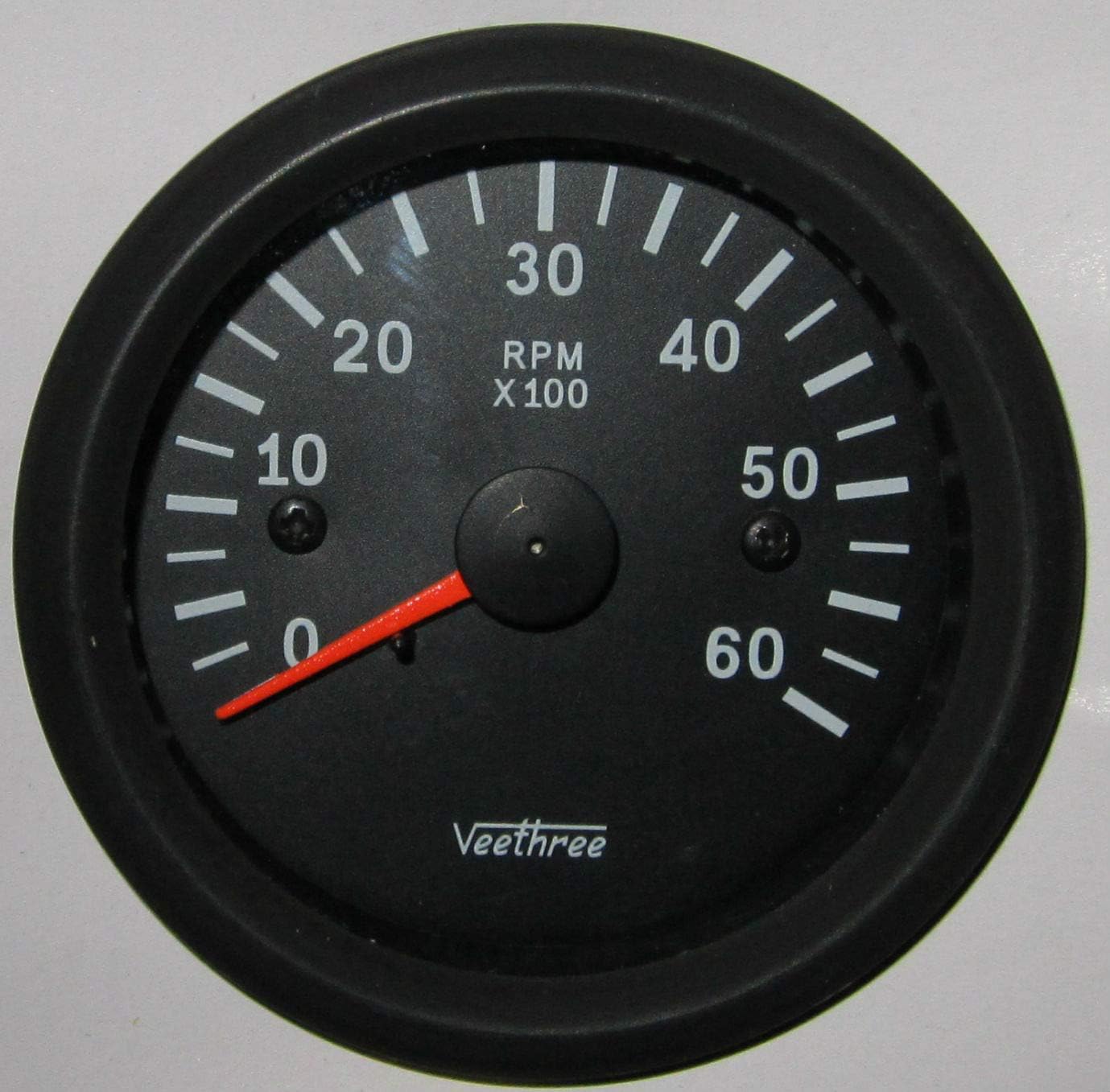 37290 Tachometer 60mm Electronic 0 - 6000 (B/B)