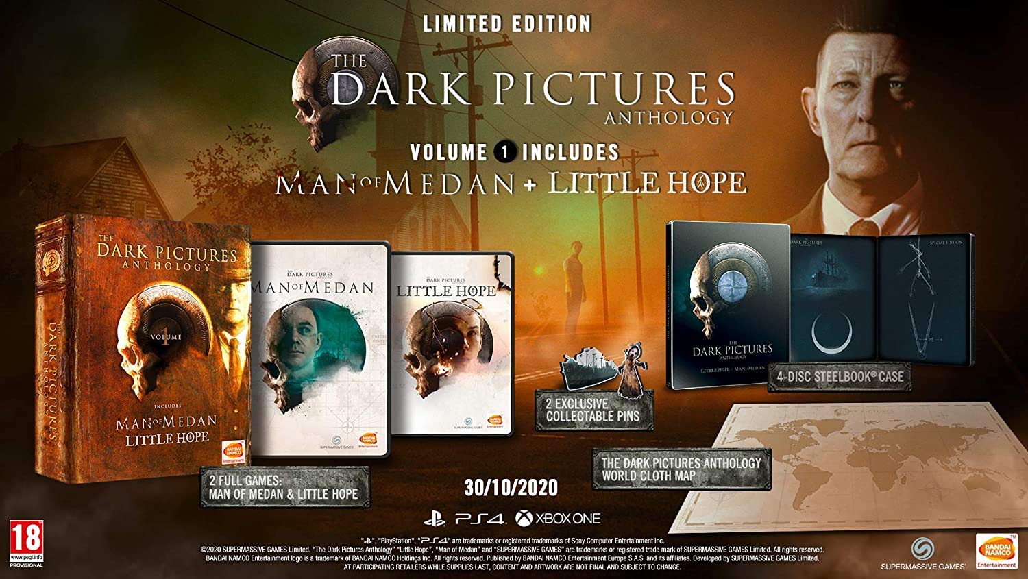 The Dark PICTURES Anthology Vol 1: Man Of Medan & Little Hope Pack