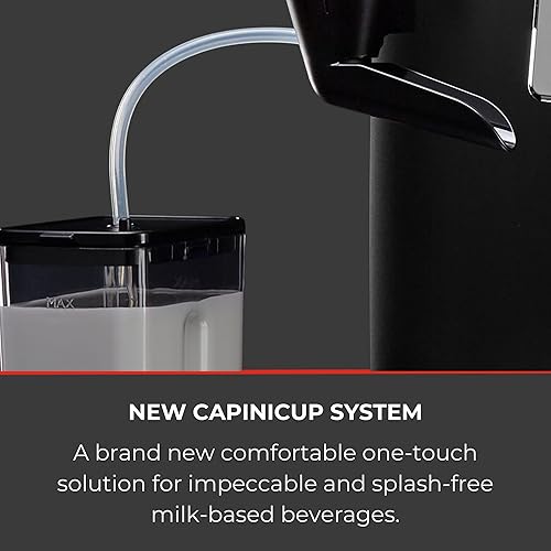 Miniatura 5 de Gaggia Cadorna Milk Máquina de café espresso superautomática, 60.8 onzas líquidas, negro, mediana