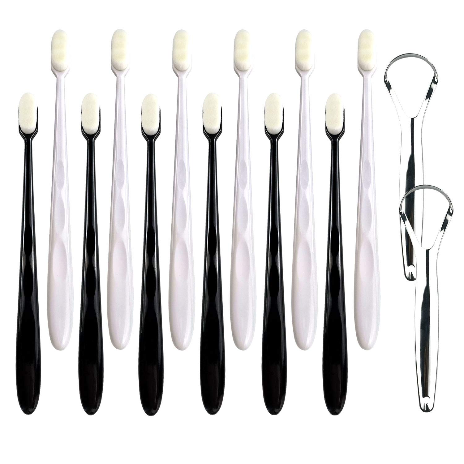 12 Pcs Extra Soft Toothbrush, Soft Bristle Toothbrush
