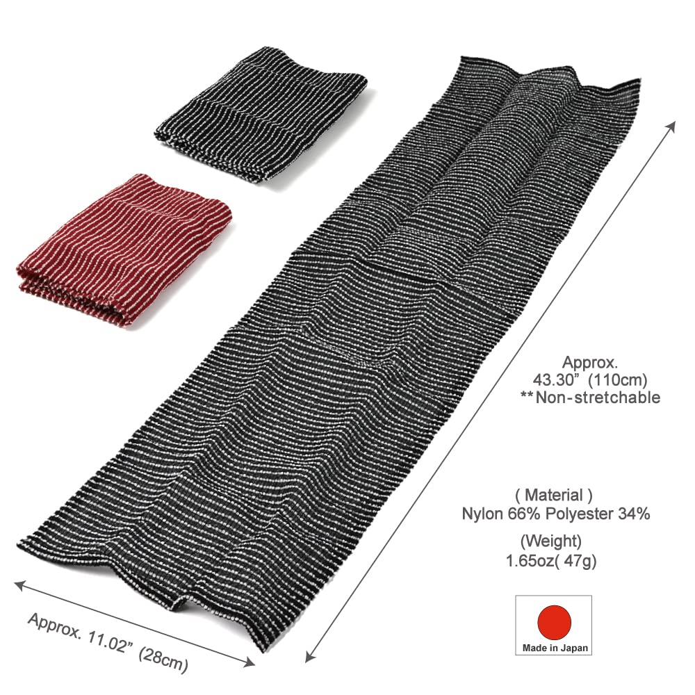 Toalla exfoliante [fabricada en Japón] Toalla exfoliante extra larga con textura especial que hace espuma esponjosa, limpiador de espalda, removedor de células muertas, lufa para mujeres y hombres