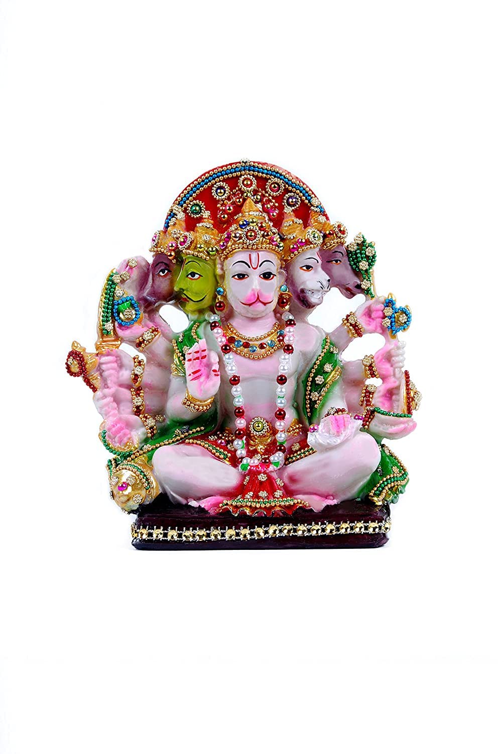 Statue Hanuman pour mandir maison et bureau, figurine religieuse de protection