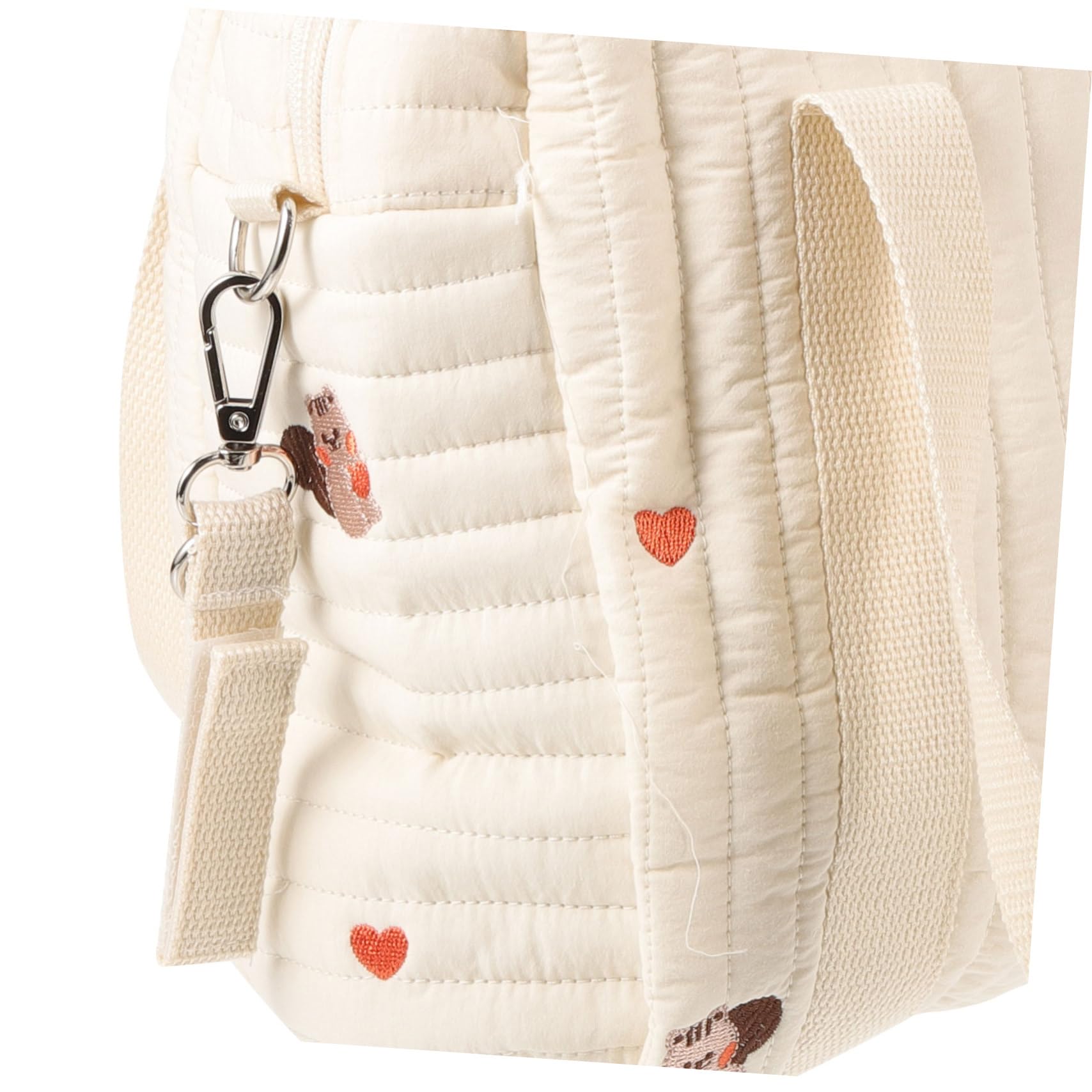 Borsa per Pannolini da Viaggio in Cotone, Compatta e Portatile, Borsa per Carrozzina Spazio per Pannolini e Giochi