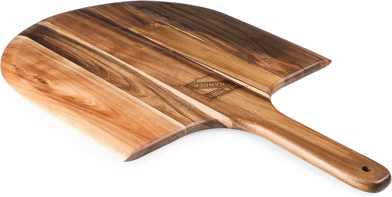 PICNIC TIME NHL unisex-adult NHL Acacia Wood Pizza Peel, Serving Pizza Paddle, Bread Peel