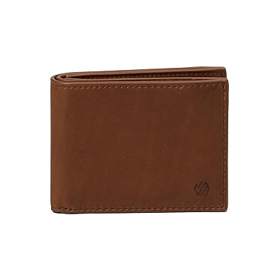 Johnston & Murphy Rhodes Billfold Wallet Wallet Handbags Tan Full Grain, Full Grain leather/Leather