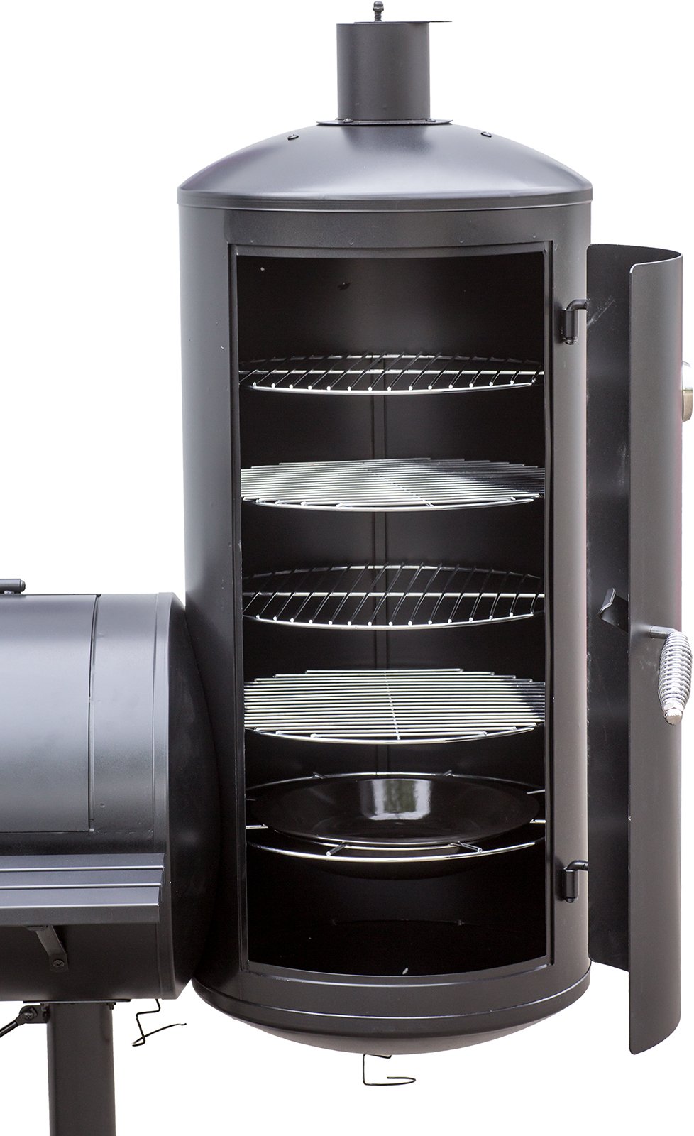 Nexos Grill wędzarniczy + piec wędzarniczy grill ogrodowy na węgiel drzewny ruszt