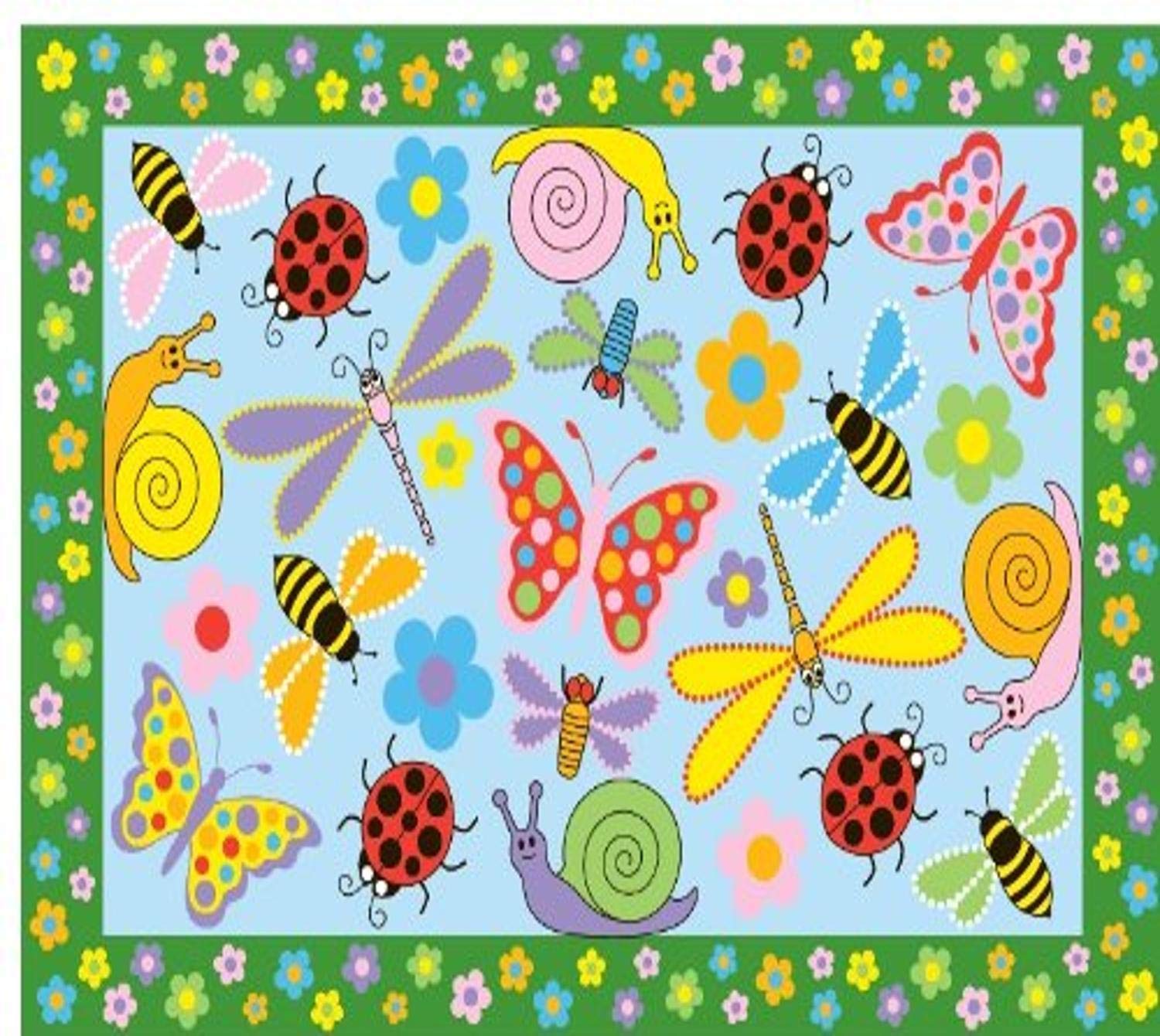 Buy Fun Rugs Fun Time Collection Home Kids Room Decorative Floor Area