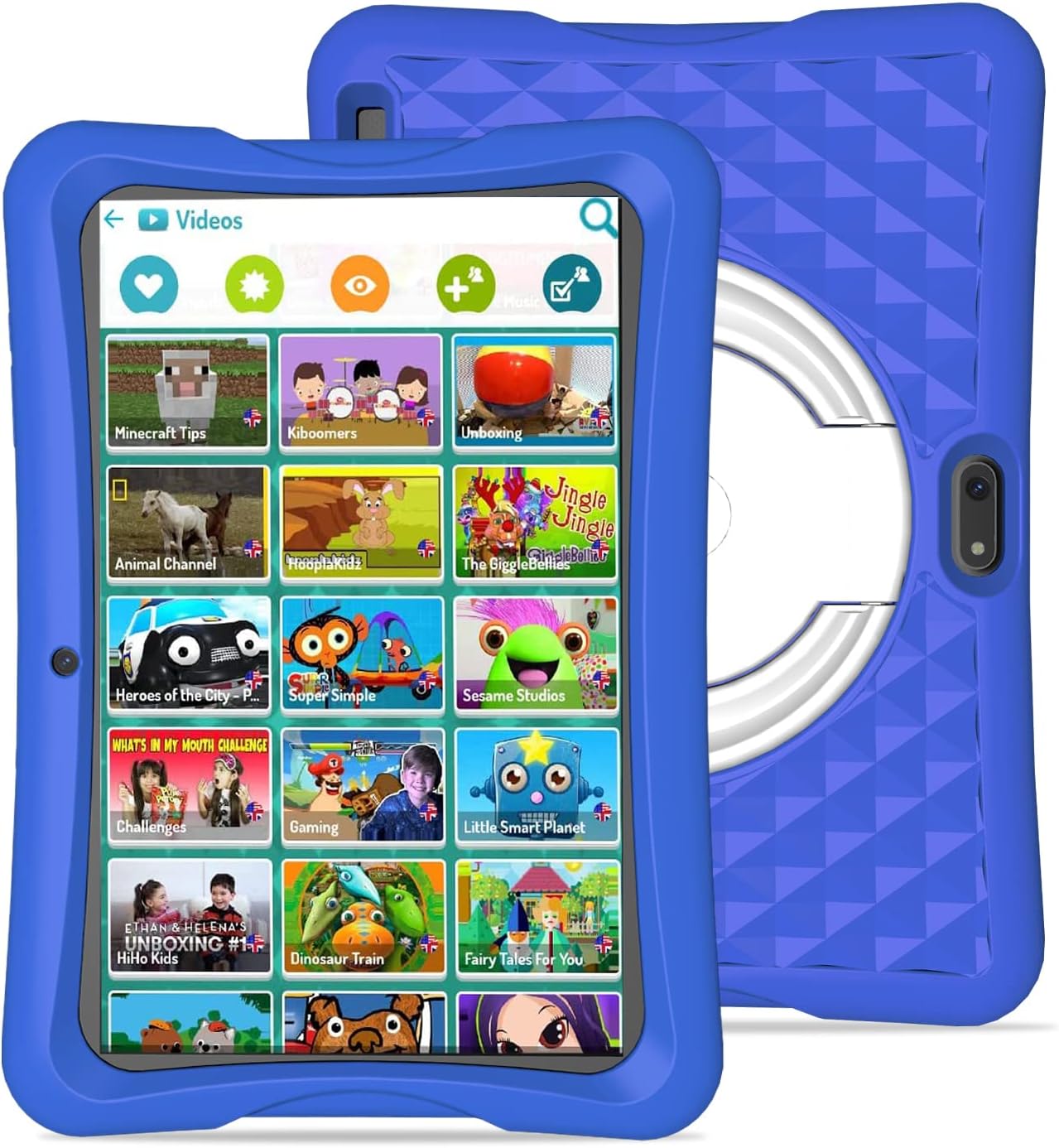 NOBKLEN Kids Tablet, 10" WiFi Tablet for Kids, Android Tablet with