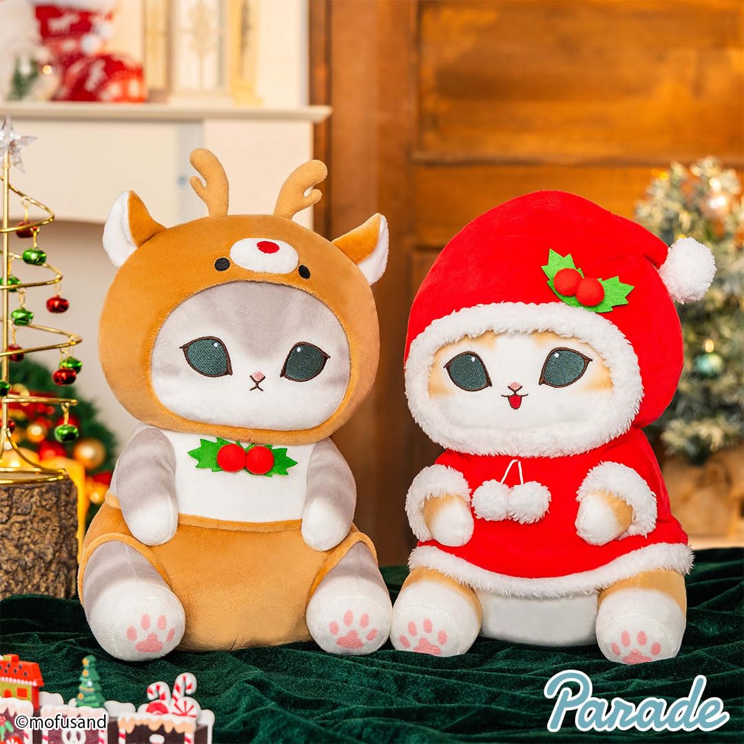 MONMUNGCHI チャンギュン サンタ ぬいぐるみ ポカ付き Amazon.co.jp: mofu *sand クリスマスにゃん ぬいぐるみ モフ *サンド