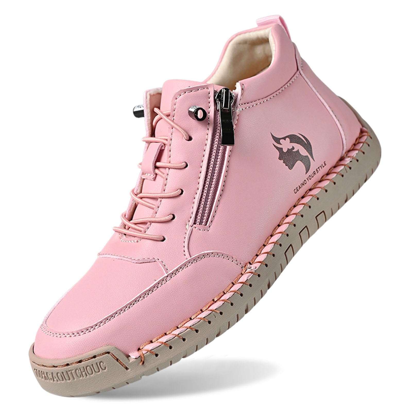 Scarpe Ortopediche da Donna Scarpe da Casa per Corsa e Tennis Urbani Camminare Correre per Escursionismo con Suola Morbida alla Moda Traspirante e Confortevole Lightweight Elastic Sneakers