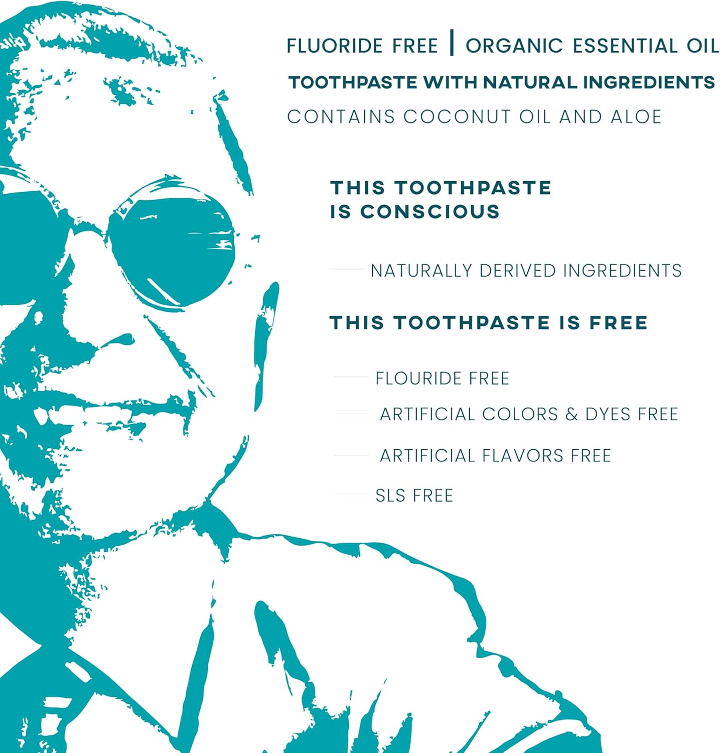 Fluoride-Free Mint Toothpaste for Fresh Breath, Gentle on Teeth, Natural Ingredients, Eco-Friendly Bioplastic Tube, Sustainable Oral Care for Adults and Kids (3 Pack, Mint & Charcoal)