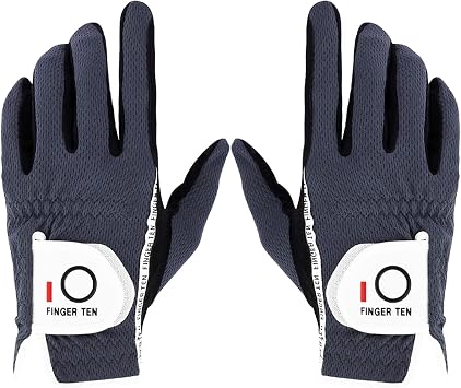 FINGER TEN Rain Grip Golf Gloves Men 1 Pair
