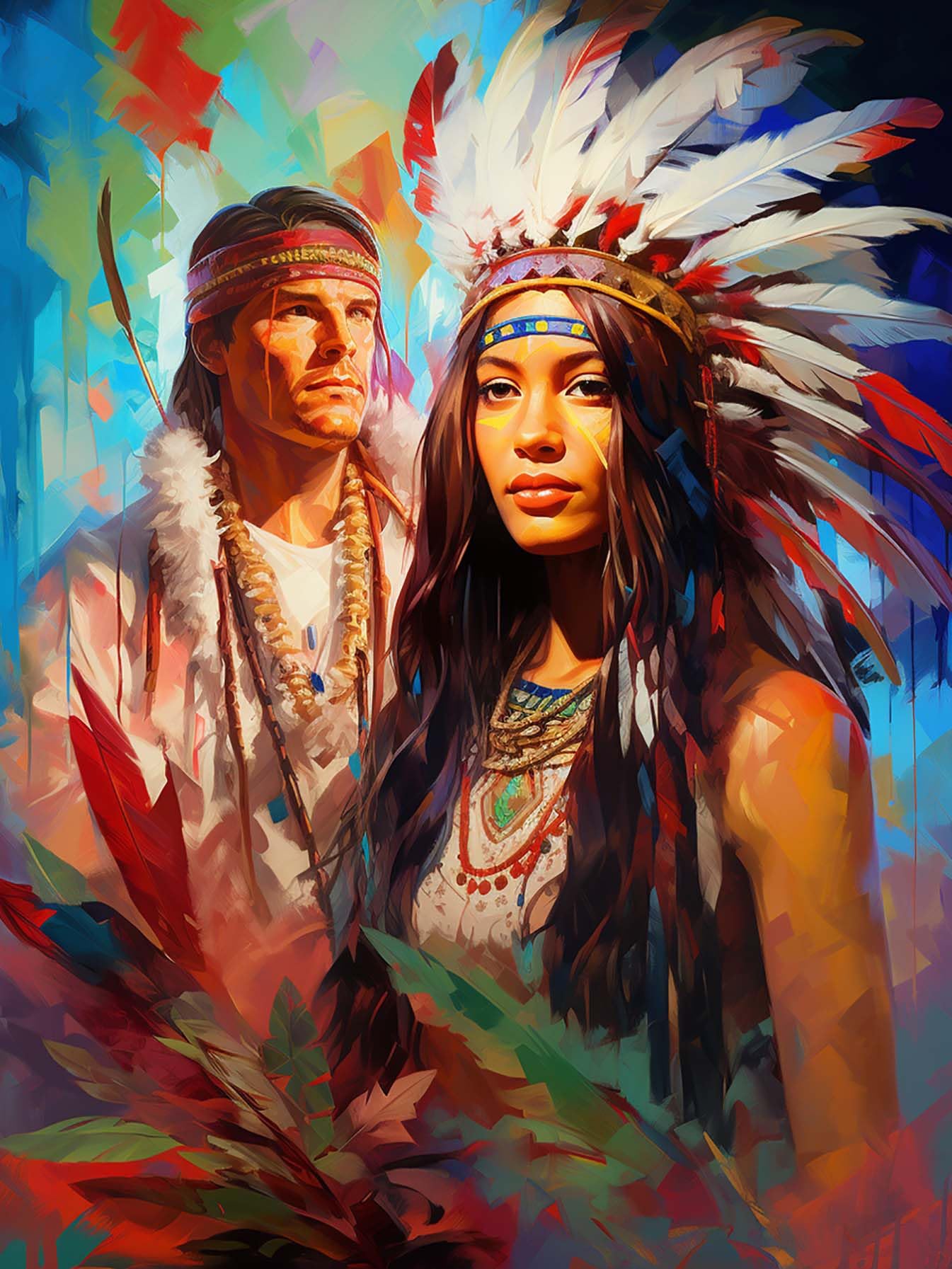 Joechie Diamond Painting Kits, Boys and Girls Diamond Art Kits for Adults Beginner, DIY 5D Exotic Painting Art Craft for Home Wall Decor Gift (12x16inch)