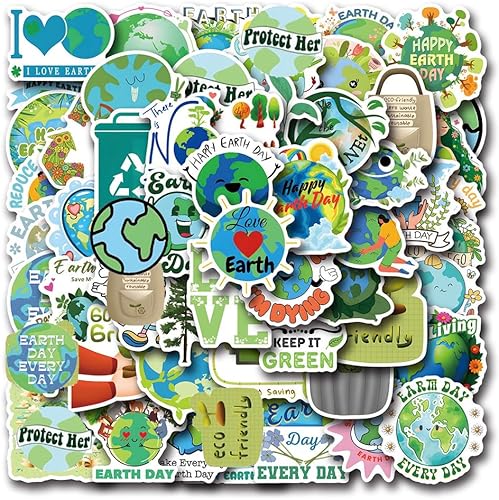 Miniatura 9 de Geocaching Stickers 50 calcomanías de vinilo impermeables Geocacher Geocache para botellas de agua, bicicleta, laptop, refrigerador, equipaje