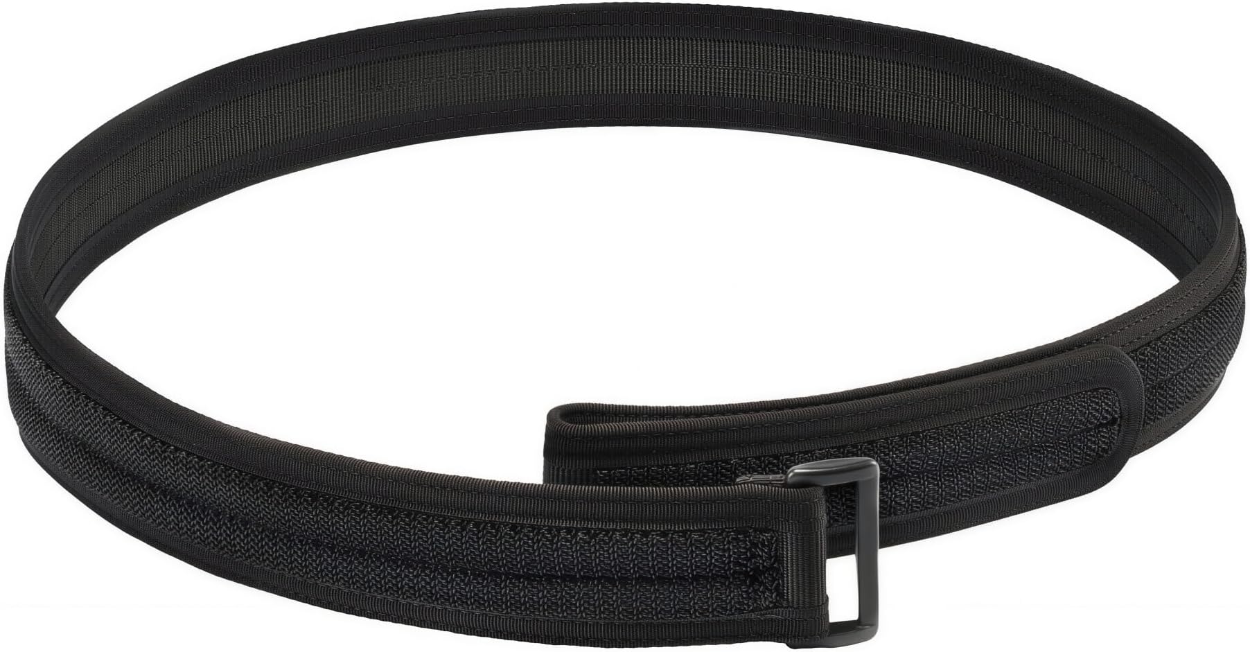 TACNEX Inner Belt w/Hook/Loop Liner 1.5" Duty Trouser Underbelt w/Polymer Loop Buckle for Tactical/Duty/Utility Belt