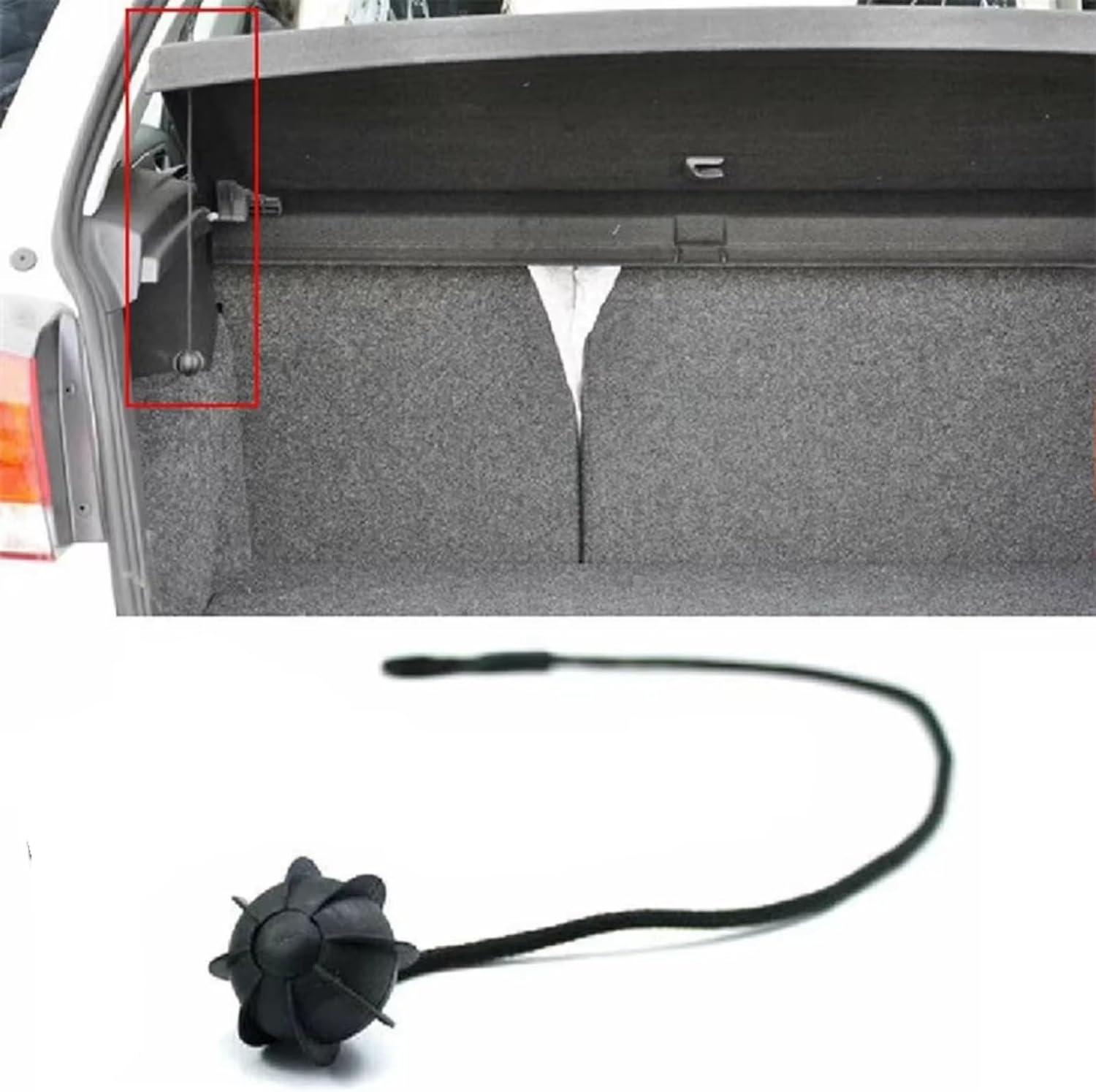 カー・パーセル・シェルフ・コード Compatible With For Golf 2006-2013 For Rabbit 200