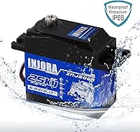 Vista 5 de INJORA RC Servo 55.1 lbs Servo Digital Servo Alto Torque RC Piezas para 1:10 RC Crawler VP VS4-10 SCX10 Pro SCX10 TRX4 D90