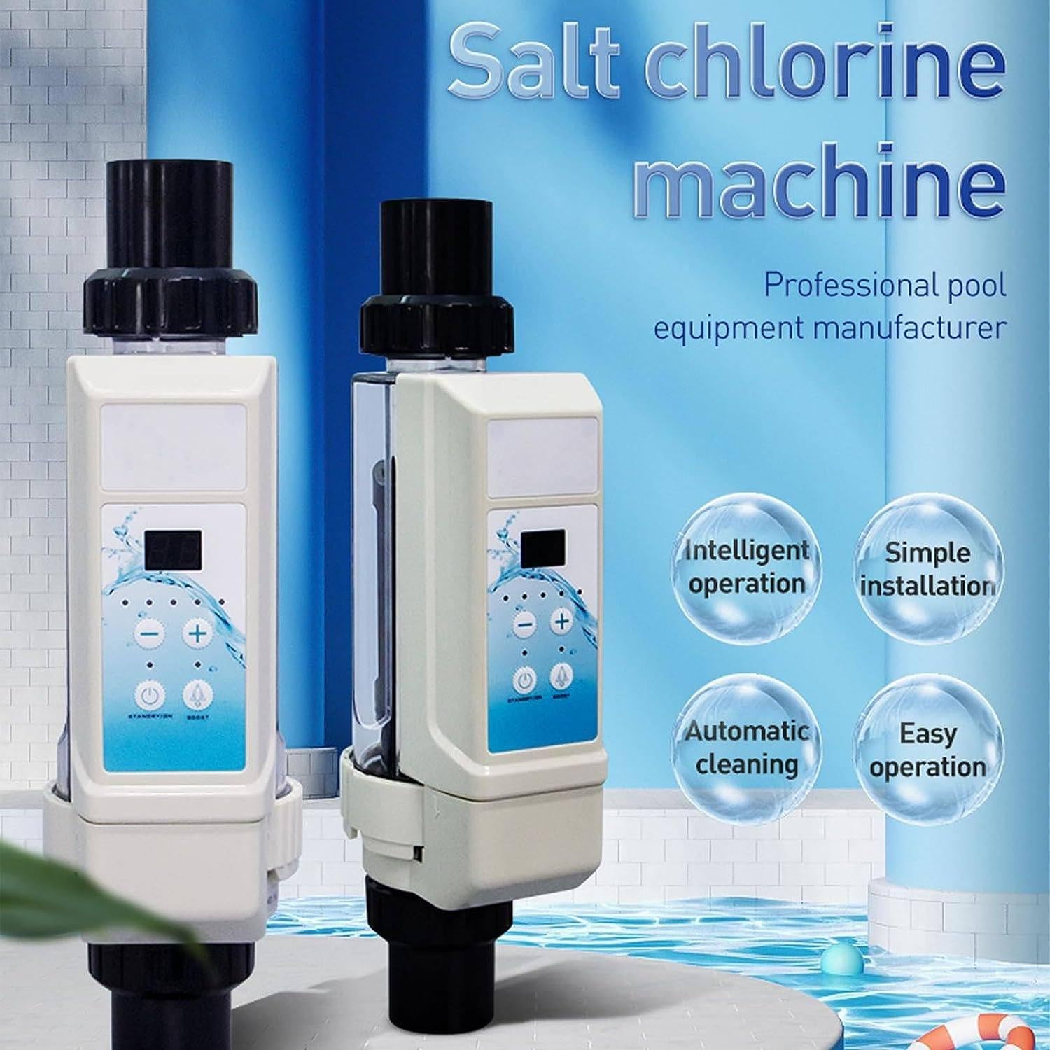 Amazon.com : Salt Water Pool Chlorinator System with