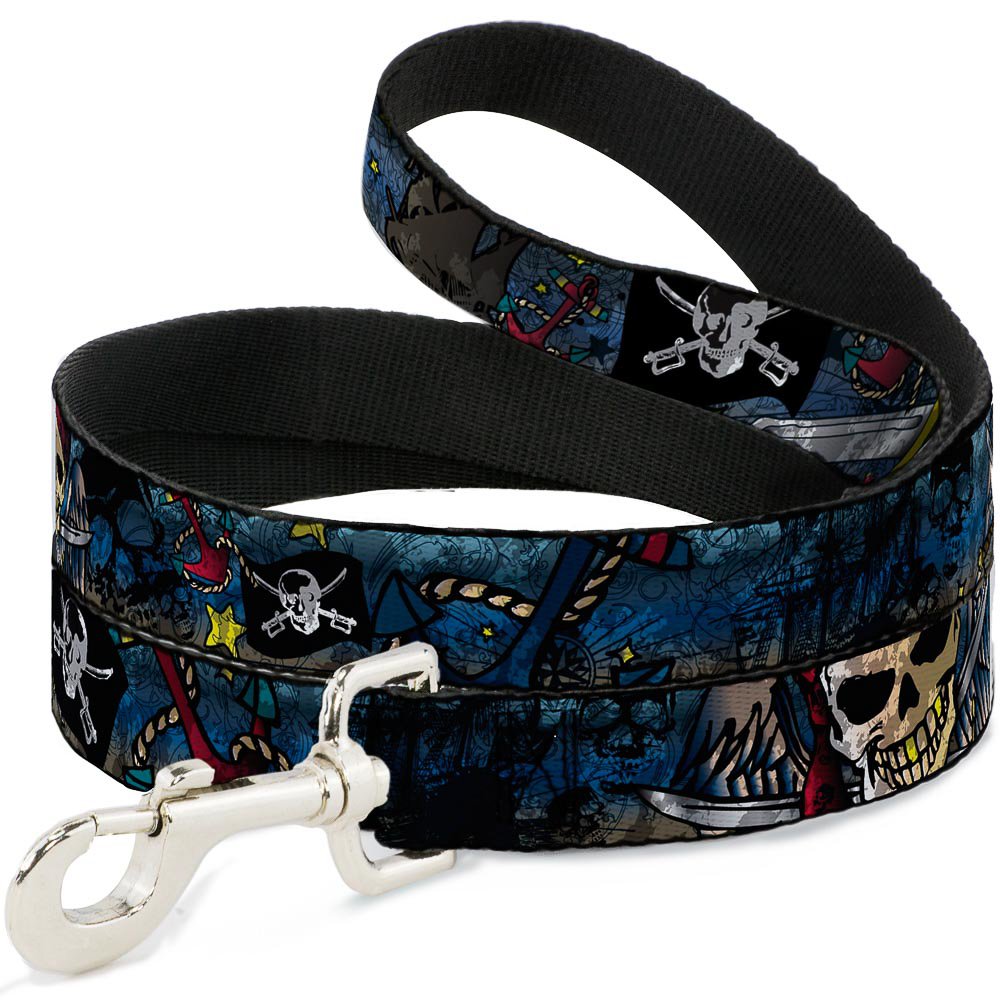Correa para mascota Buckle Down color turquesa para paseos cómodos en el parque