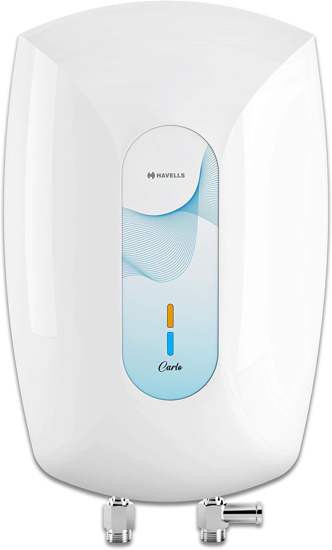 Carlo 3 Litre Instant Water Heater(Geyser)| Twin Indicator| Rust and Shock Proof Body| ISI Marked| Fire Retardant Power Cord| Warranty: 5 year on inner tank & 2 year comprehensive (White)
