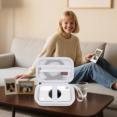 Vista 55 de Elonbo Estuche de transporte para cámara digital KODAK Printomatic de impresión instantánea a todo color, mini impresora de fotos portátil, bolsa