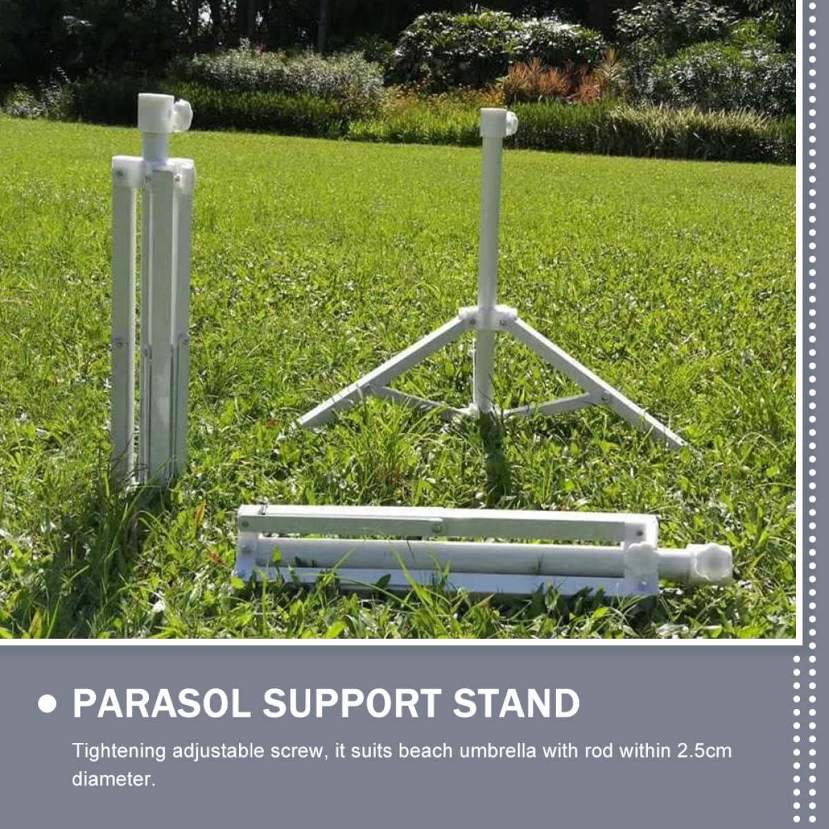 Yardwe Base Sombrilla Playa Jardin Soporte Sombrilla Publicitaria Resistente Viento