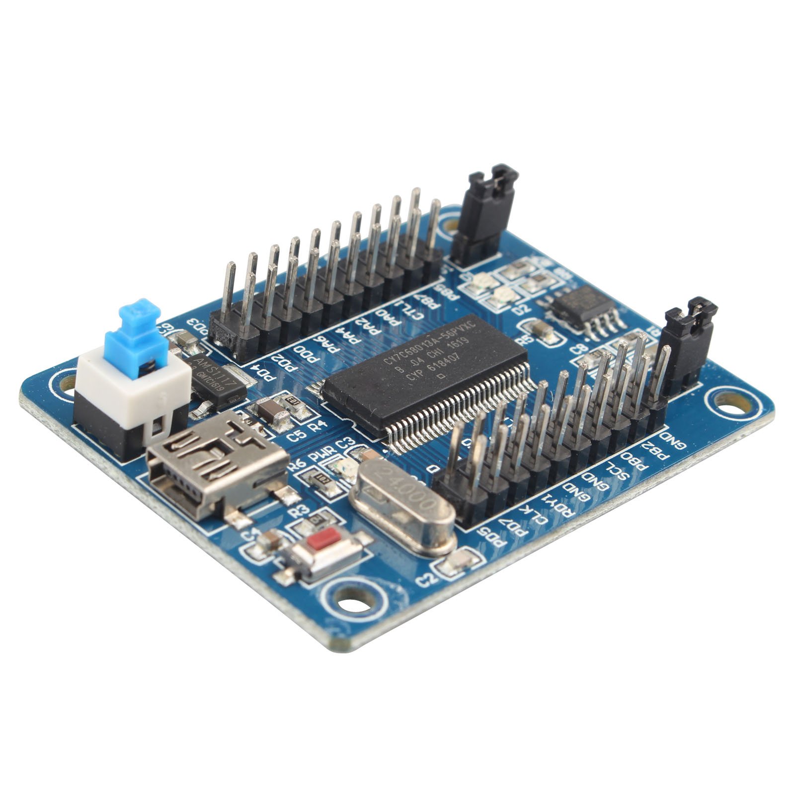 HALJIACY7C68013A-56 EZ-USB FX2LP USB2.0 Core Develope Mini Board Module Logic Analyzer EEPROM