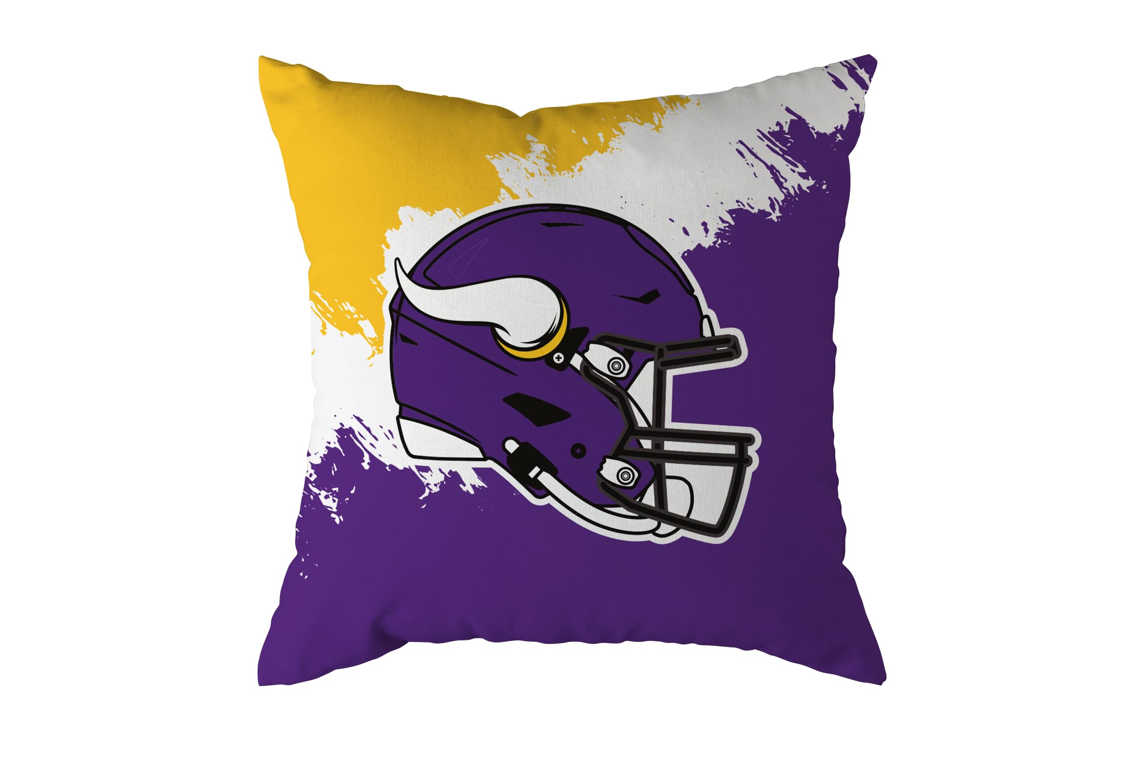 NFL Kissen Minnesota Vikings Football Cushion Brush Pillow Sofakissen 50x50cm