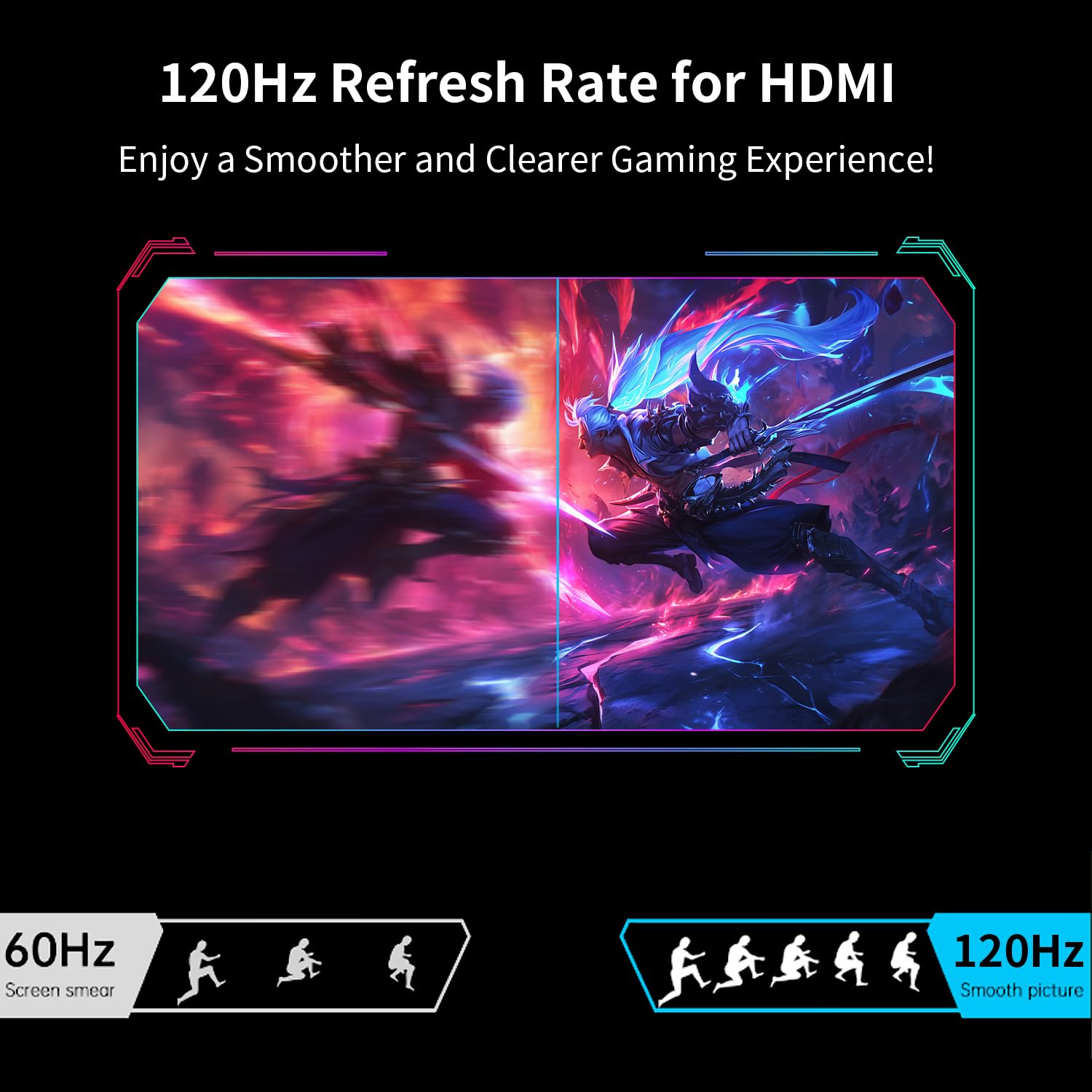 Przenośny monitor do gier 2,5K 120 Hz 16 cali 2560 x 1600 QHD 16:10 400 Nits HDR FreeSync Przenośny monitor z obudową głośnika, zewnętrzny wyświetlacz konsoli do gier PC