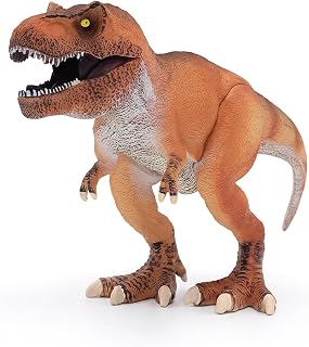 Tyrannosaurus Rex with Movable Jaw and Legs, Dinosaur Action Figure Toys | Great Gift, Collection Model, Birthday Cake Topper, Role-play, Storytelling Prop, Party Supplie, Room Decoration