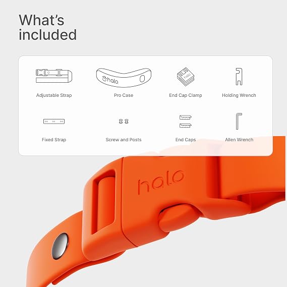 Halo Collar 5 Pro Case + Strap Kit, Blaze