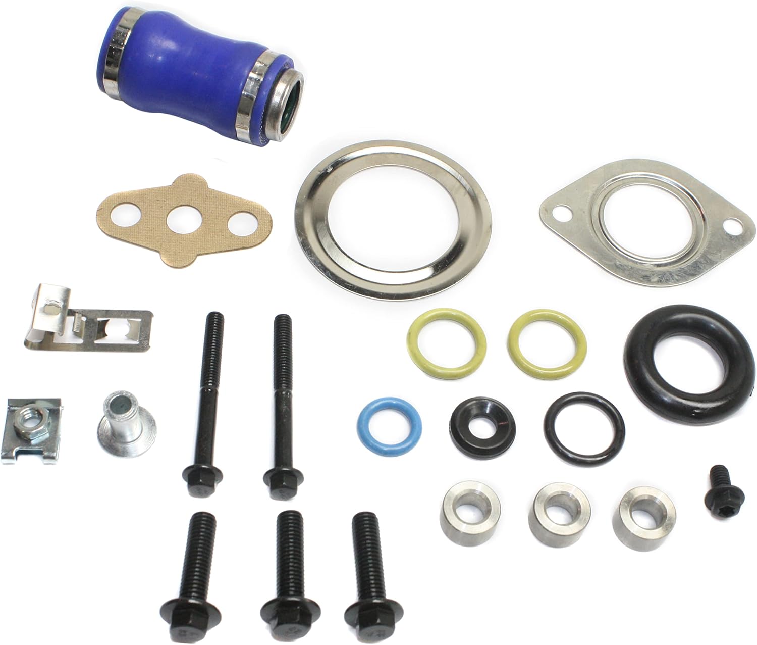 Garage-Pro EGR Cooler Kit Compatible with 2004-2005 Ford Excursion, Fits 2004-2005 Ford E-350 Club Wagon, Fits 2004-2010 Ford E-350 Super Duty with Straight Tube Core, From 9/22/03
