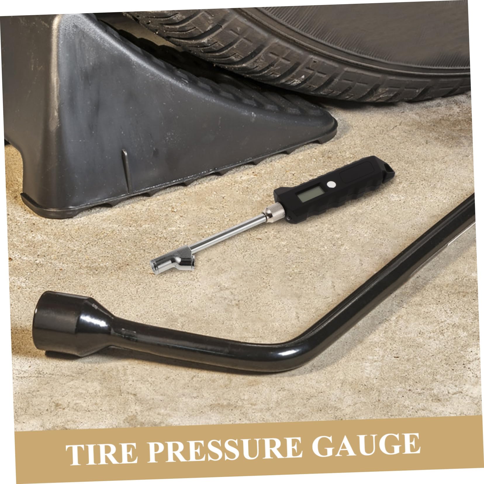 Unomor Digital Tire Pressure Gauge for Cars Trucks 0-250psi Range Accurate Digital Display Essential Tool for Mechanics