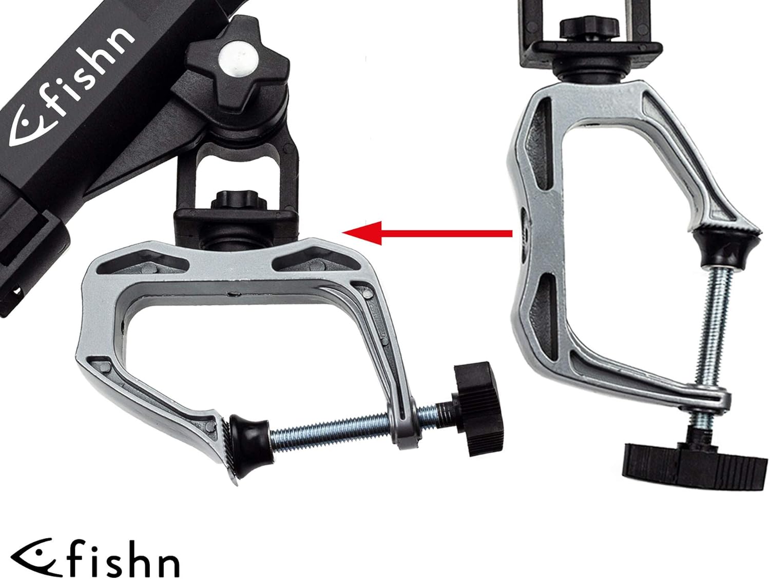 FISHN Rod Holder telepítési részletek