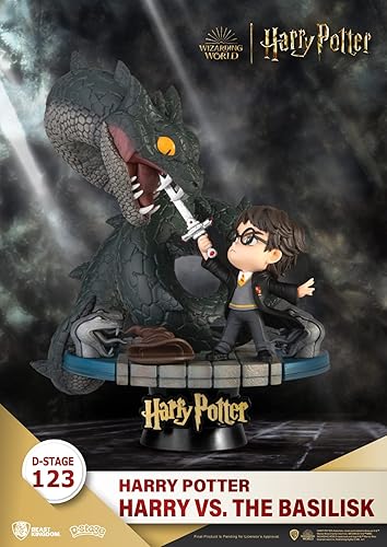 Miniatura 2 de Beast Kingdom Harry Potter Harry vs Basilisco DS-123 Estatua de la Etapa D