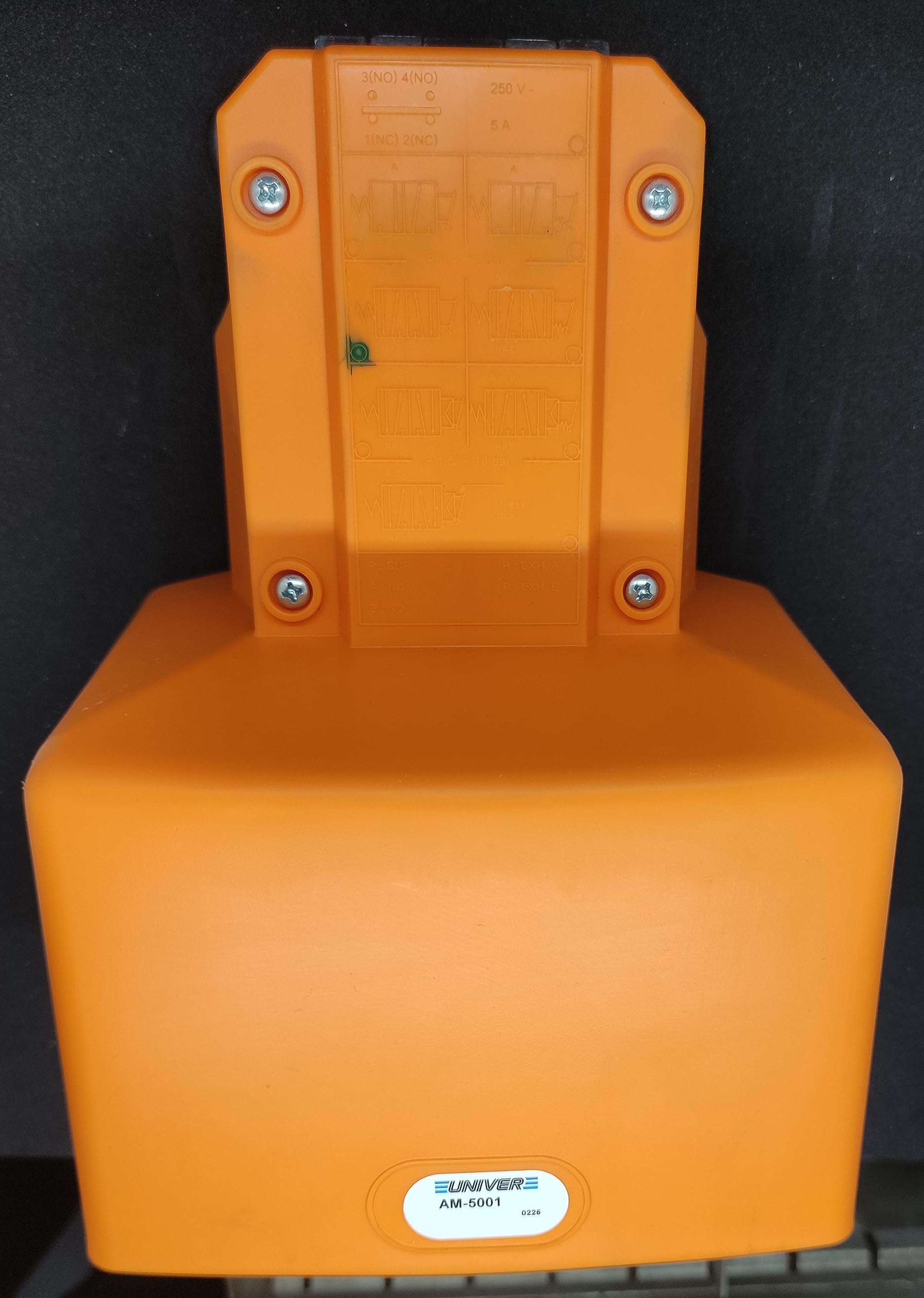 AM-5001 UNIVER PEDALE PNEUMATICO 5/2