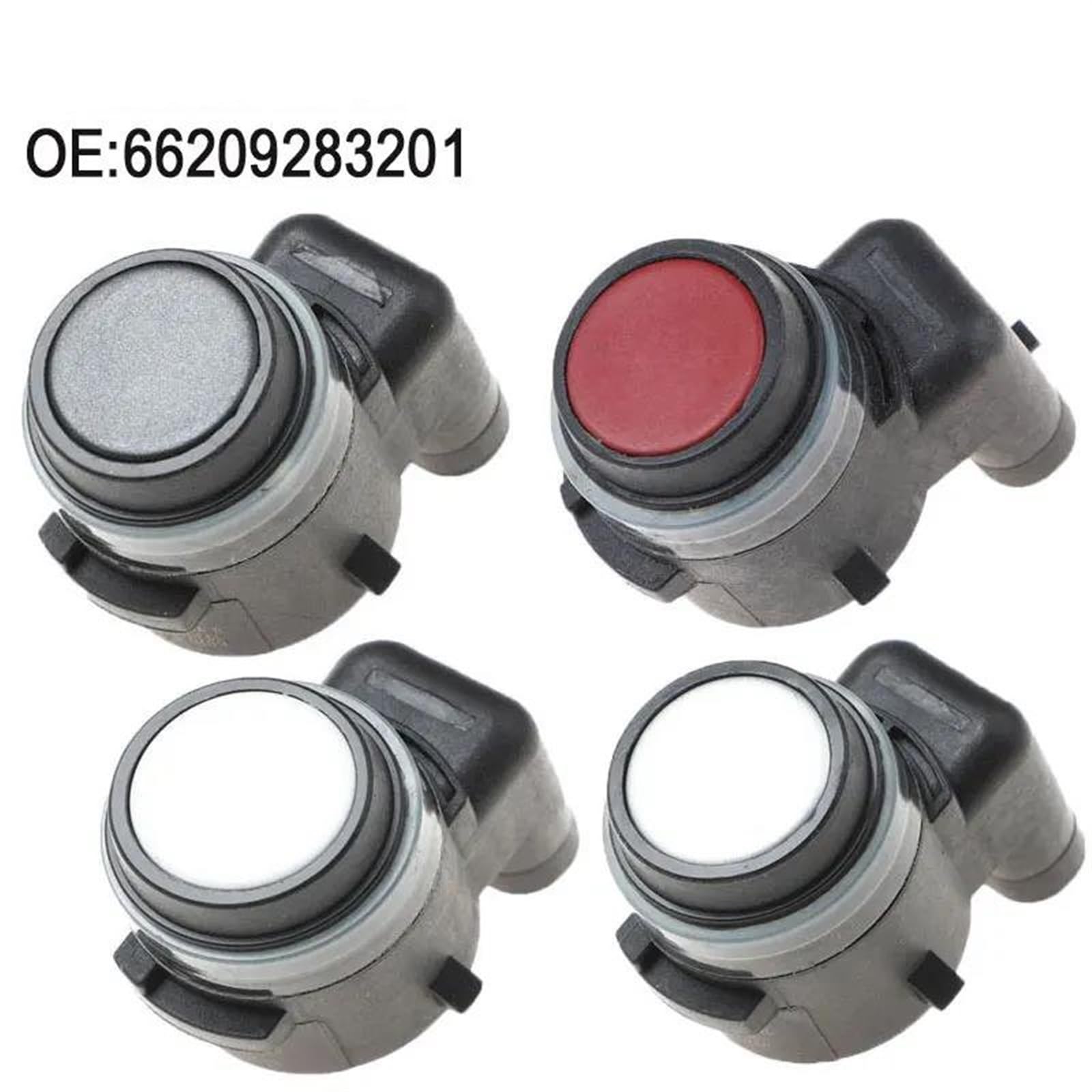 per X1 per X3 per X4 per F25 per F48 per F26 66209283201 9283201 Sensore Radar di retromarcia per Auto Rilevatore Radar per Auto Sensore di Assistenza al parcheggio (Argento)