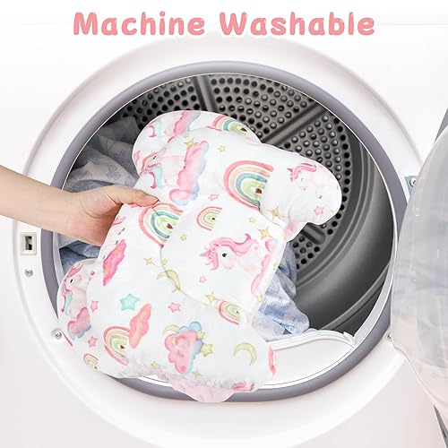 Miniatura 7 de Pea Pod Inserto de asiento de automóvil infantil con fundas de correa, todo en uno reversible para asiento de automóvil de bebé recién nacido, cojín