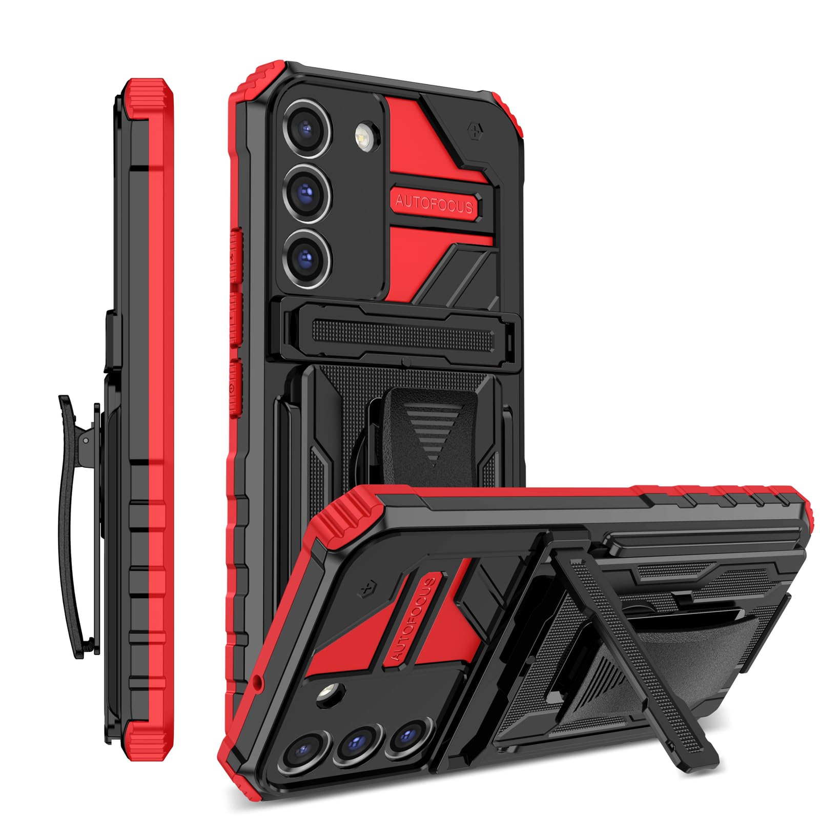 Coque Samsung Galaxy S21 Plus anneau magnétique silicone rigide - 8