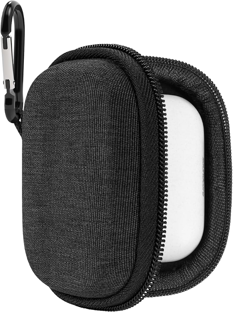 Geekria Shield Earbuds Case Compatible with Soundcore by Anker P40i, P30i, C30i, Liberty Air 2 True Wireless Earbuds, Replacement Protective Hard Shell Travel Carrying Bag (Dark Grey)