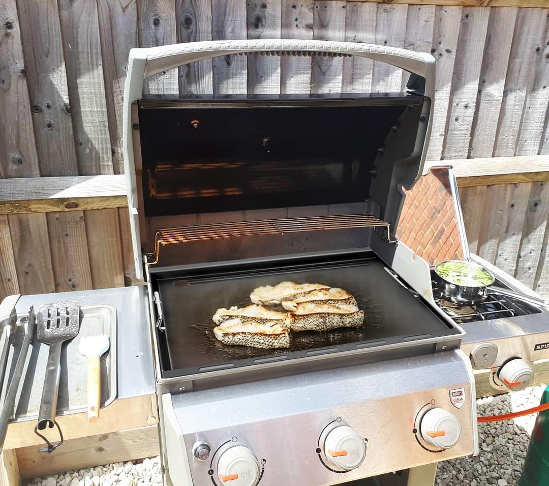 Grillplatte Für Weber Spirit & Genesis, Broil King Baron – 60x44 Cm, Antihaftbeschichtet, Mit Fettwanne