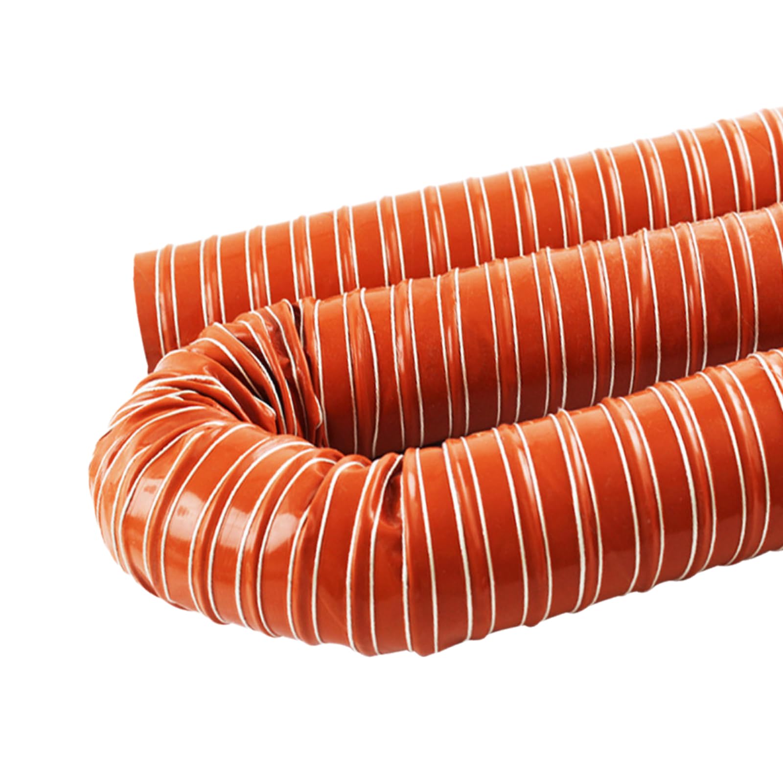 Tubo Aire Acondicionado Portatil,Tubo Aire VentilacióN,ExtraccióN De Aire Acondicionado PortáTil,Manguera De Silicona para Conductos De Aire De Alta Resistencia Al Calors