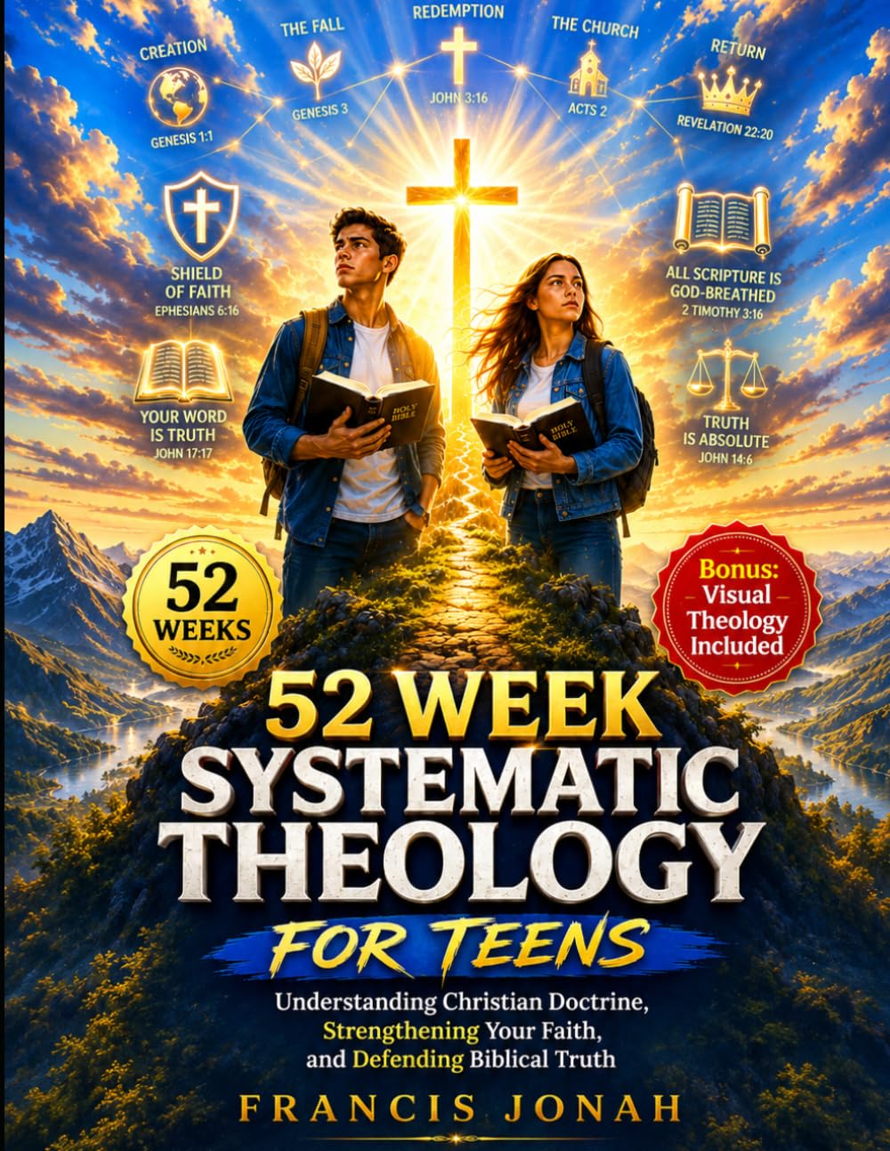 52 Week Systematic Theology For Teens: Understanding Christian Doctrine, Strengthening Your Faith, and Defending Biblical Truth Plus Bible Riddles (Systematic Theology For Sound Doctrine)