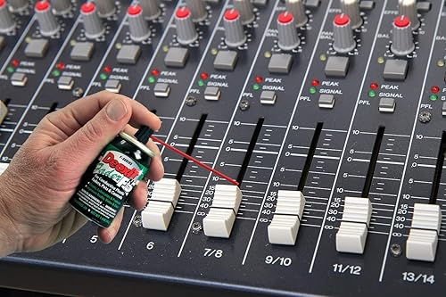 Miniatura 3 de DeoxIT Fader F100S-L2 Spray Contact CleanerLubeProtector for Conductive Plastics  Carbon Controls Metered One-Shot Valve 57g Pack of 1