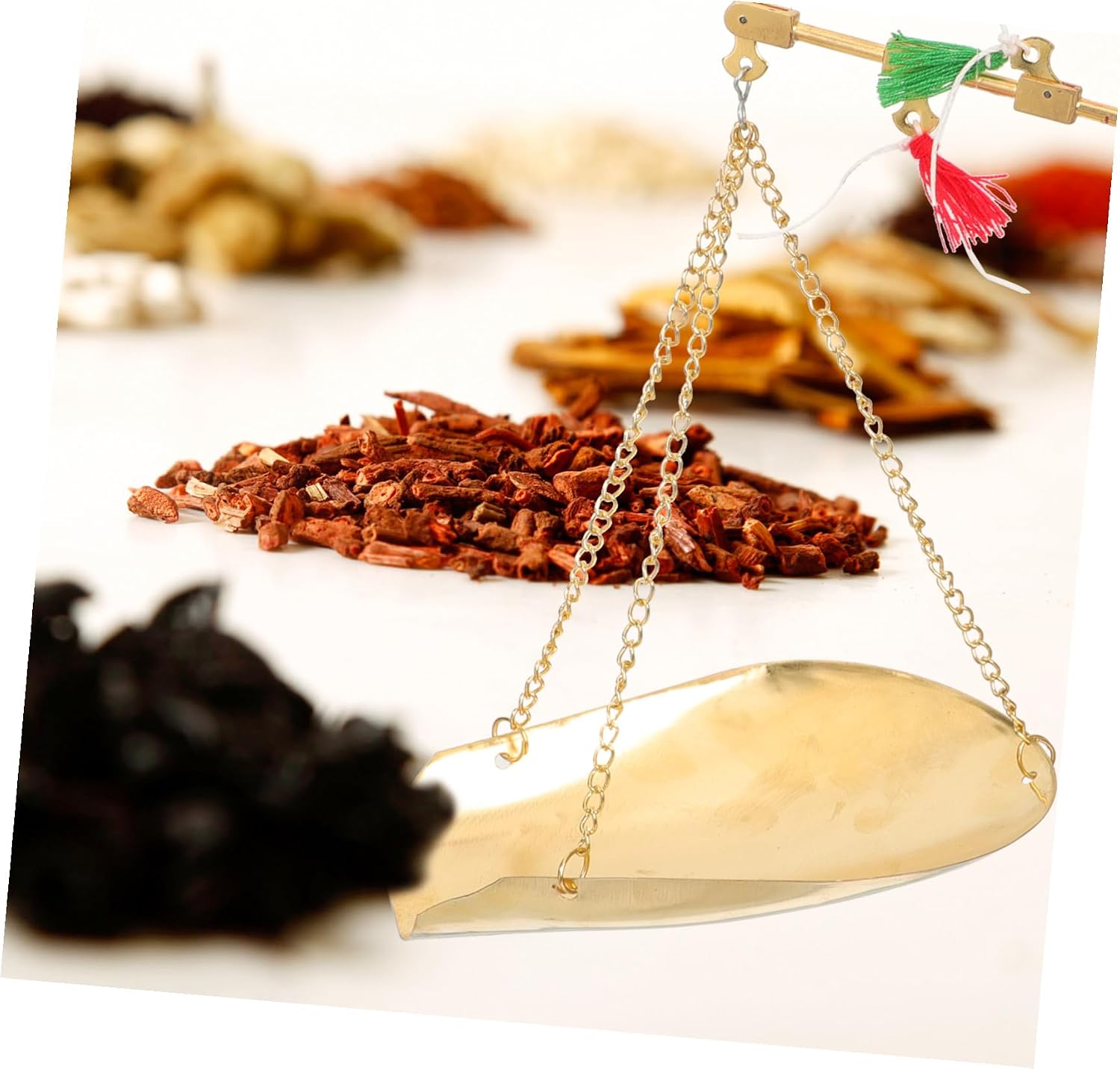 SOLUSTRE 250g Copper Scale Rod Traditional Scale Kitchen Condiment for Home Decor